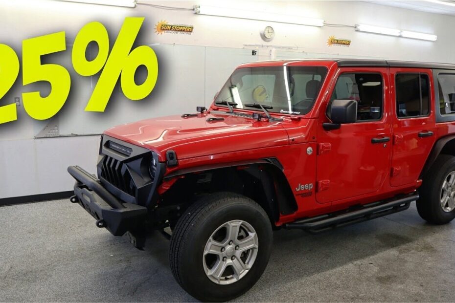 How Much Does It Cost to Tint a Jeep Wrangler