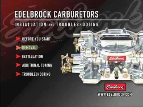 How to Adjust Edelbrock Carb on 350 Chevy