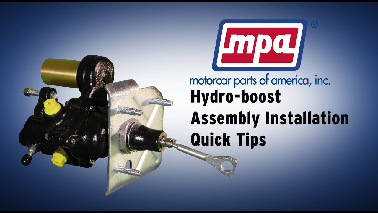 How to Bleed Hydroboost Brakes