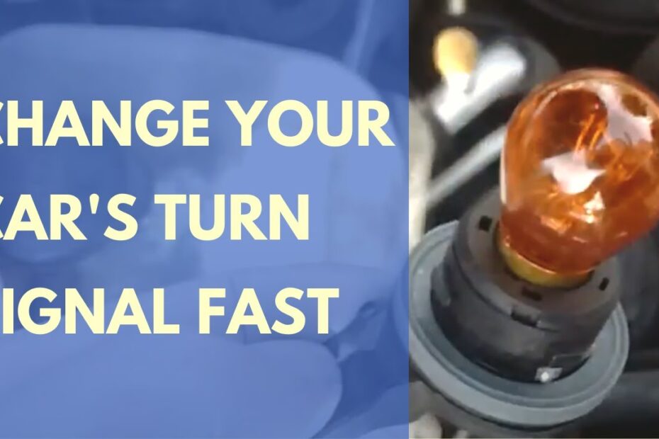 How to Change Turn Signal Bulb