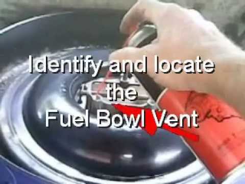 How to Clean a Holley Carburetor Without Removing It