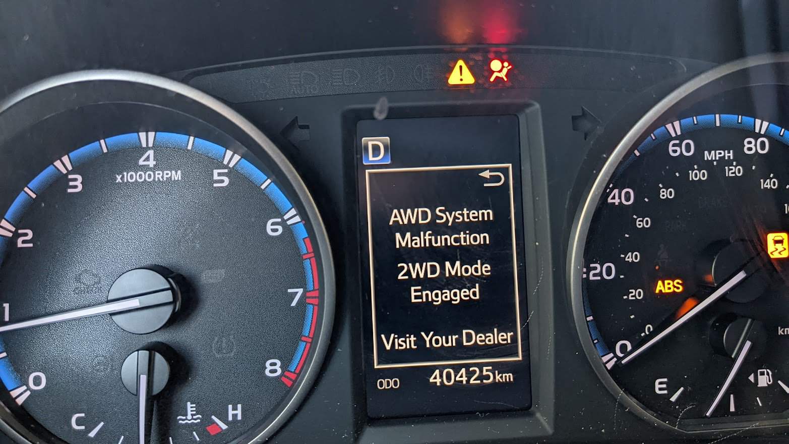 How to Fix Awd System Malfunction Rav4