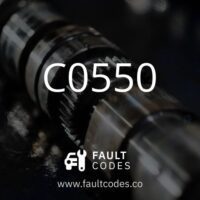 How to Fix C0550