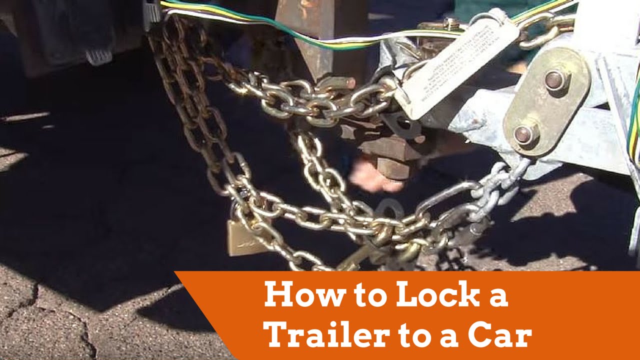 How to Lock U Haul Trailer