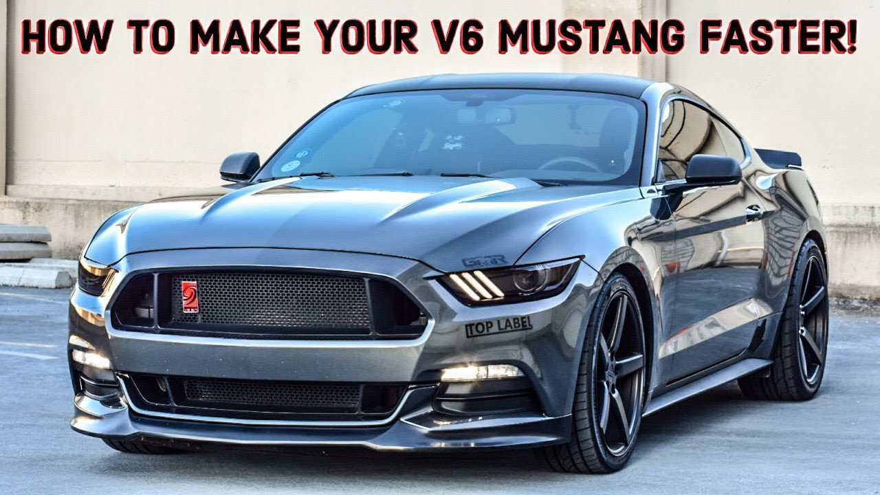 How to Make a V6 Mustang Faster