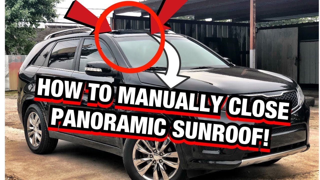 How to Manually Close a Sunroof Hyundai Santa Fe