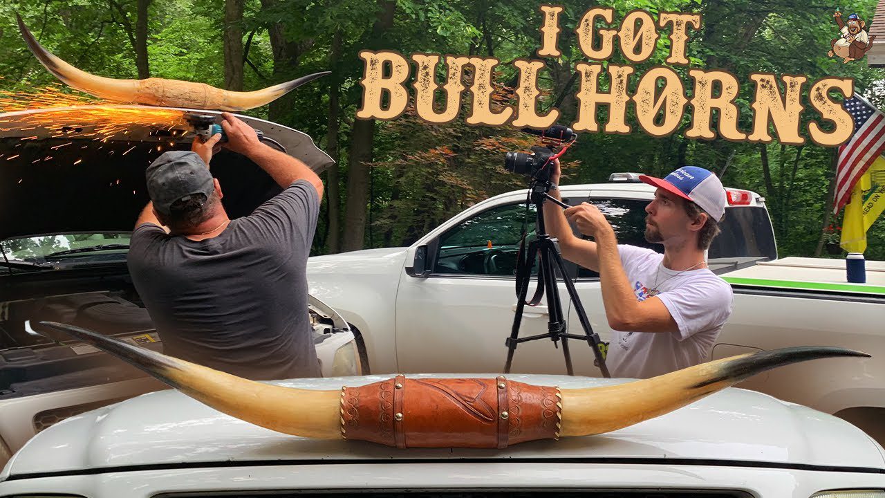 How to Mount Bull Horns on a Truck