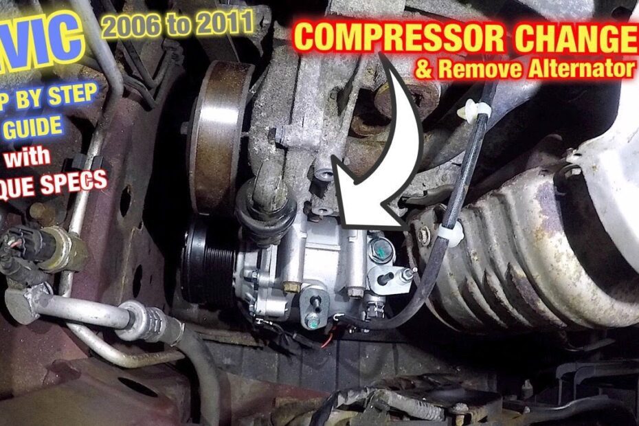 How to Replace 2008 Honda Civic Ac Compressor