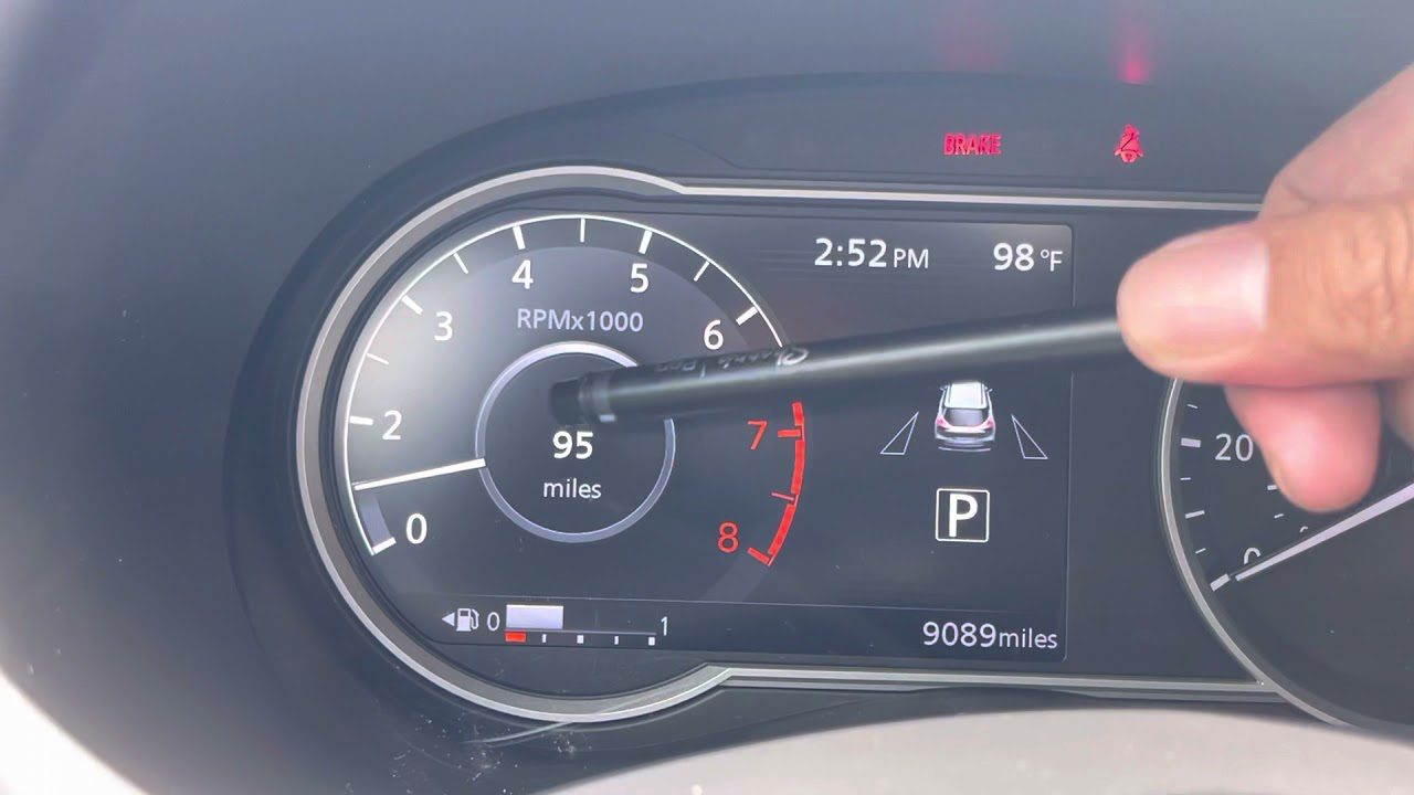 How to Reset Distance to Empty Nissan Altima
