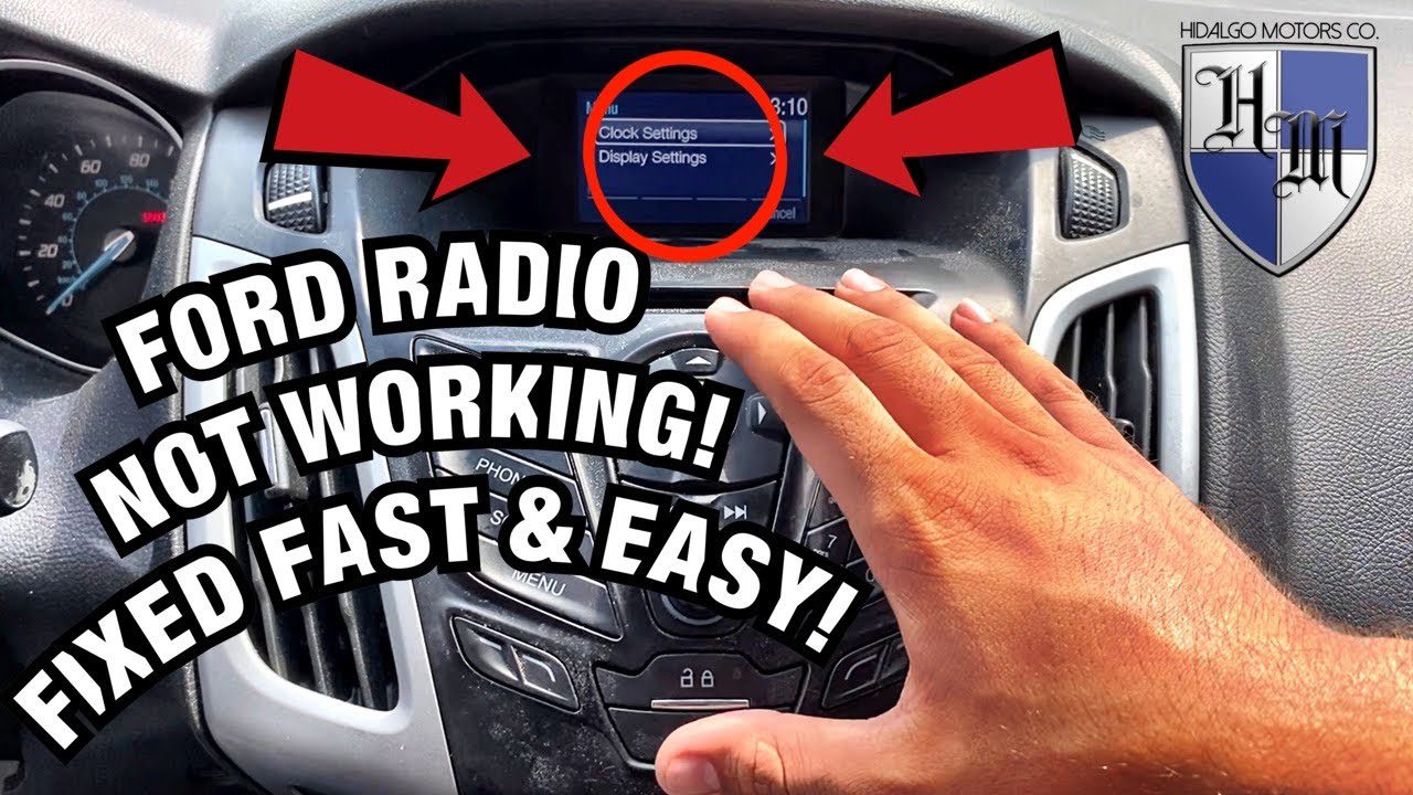 How to Reset Ford Focus Radio 2012