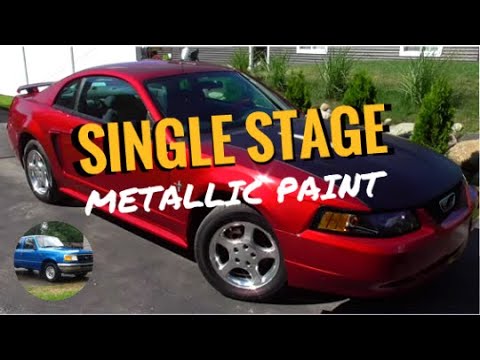 How to Spray Single Stage Metallic Paint