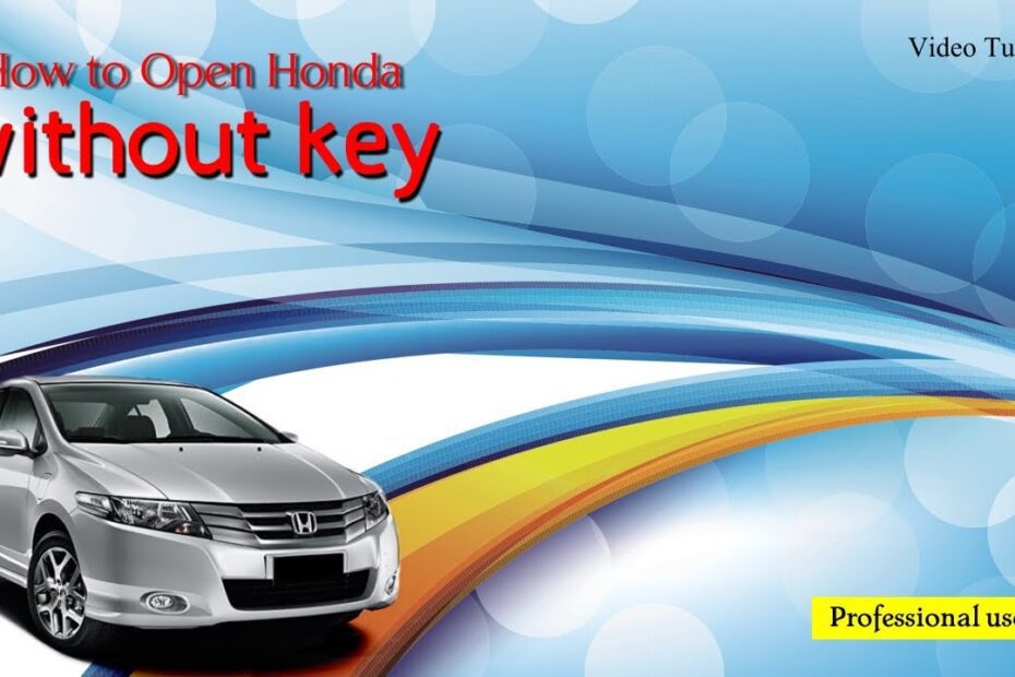 How to Unlock 2008 Honda Civic Without Key