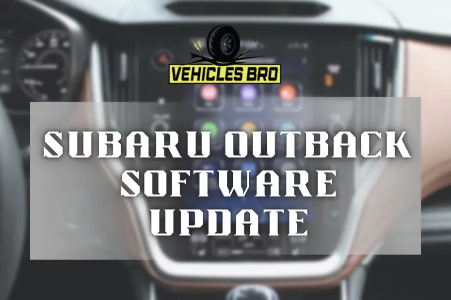 How to Update Subaru Software