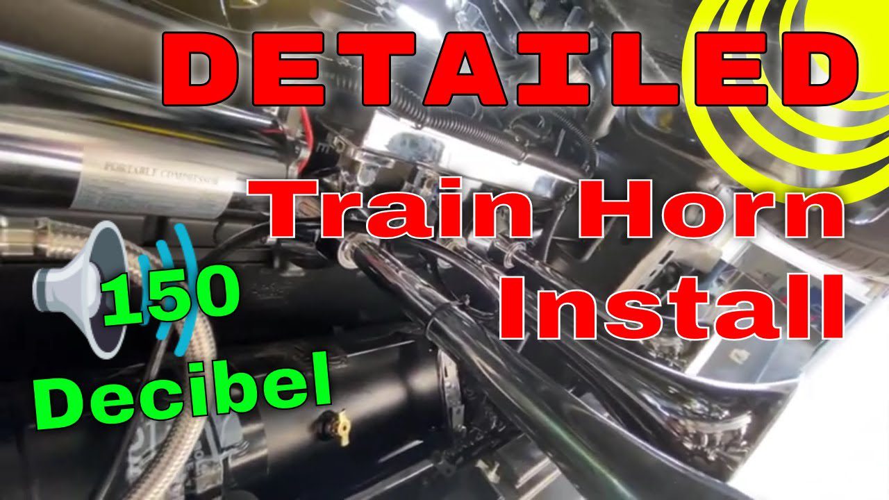 How to Wire Train Horn to Factory Horn