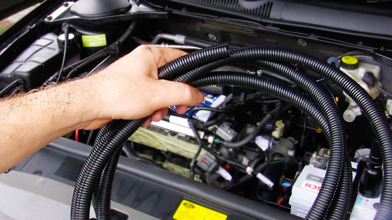 How Do You Wrap Wires in an Engine Bay?