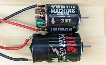 What is the Difference between a 540 And 550 Brushed Motor?