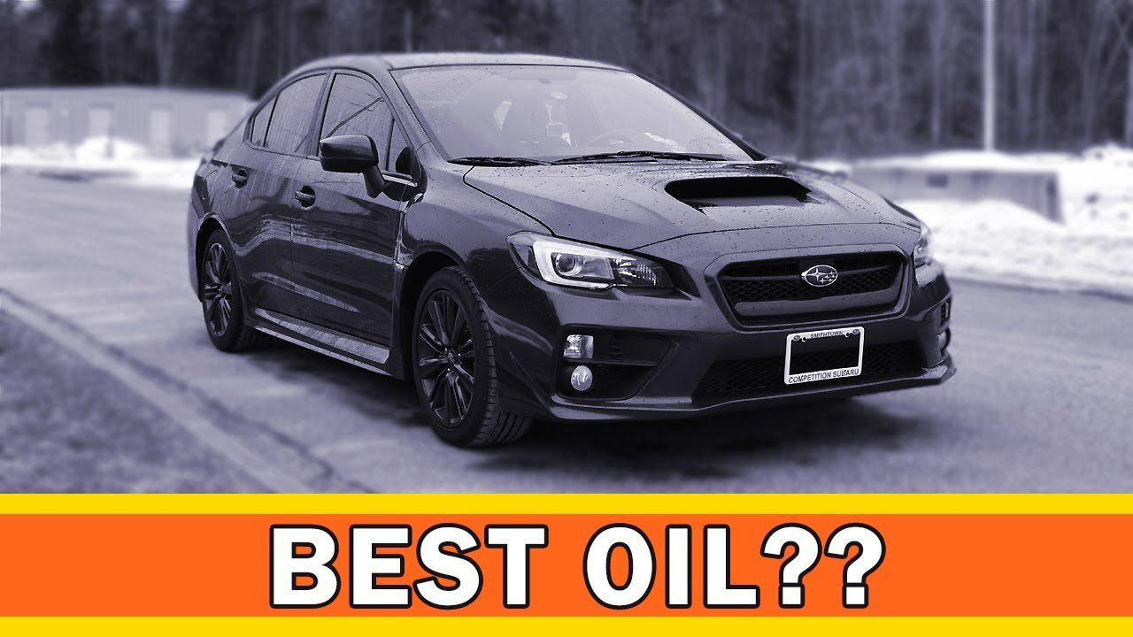 What Kind of Oil Does My 2016 Wrx Sti Take?