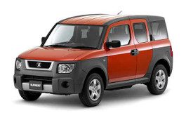 What Size Tires are on a 2005 Honda Element?