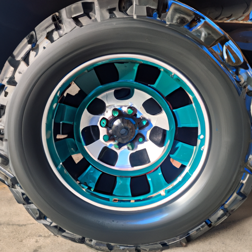 enhancing the look of your truck, adding color rims