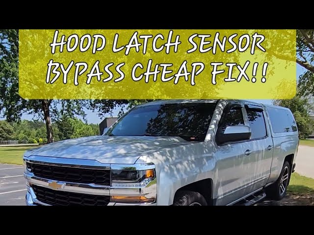 How to Bypass Hood Latch Sensor