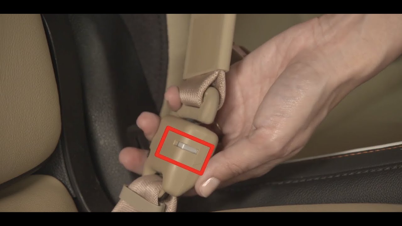 How to Unbuckle Middle Seat Belt
