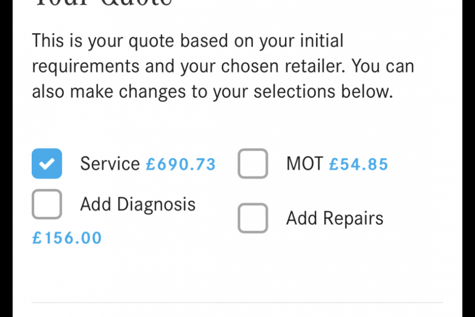 How Much is a Mercedes A3 Service