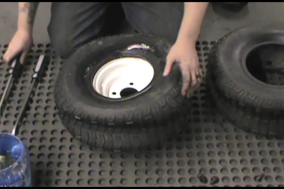 How to Change a Lawn Tractor Tire