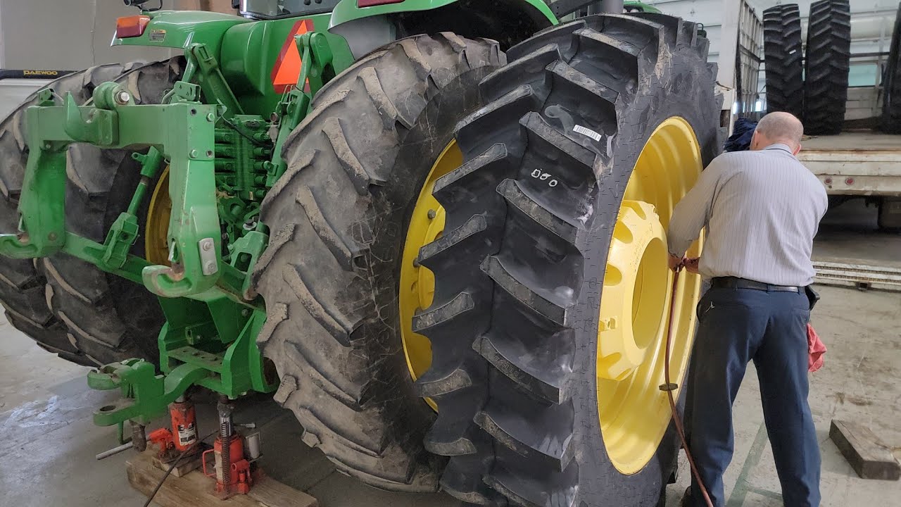 How to Change a Tire on a Tractor