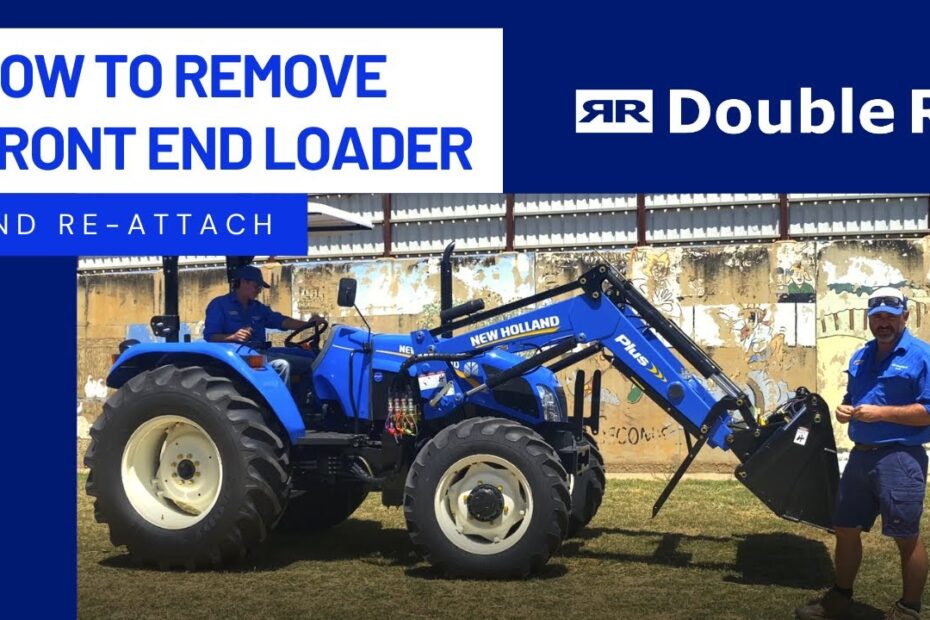 How to Install a Front End Loader on a Tractor