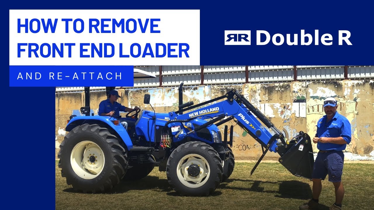 How to Install a Front End Loader on a Tractor