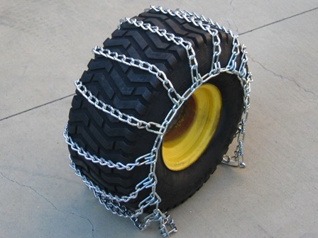 How to Install Chains on Tractor Tires