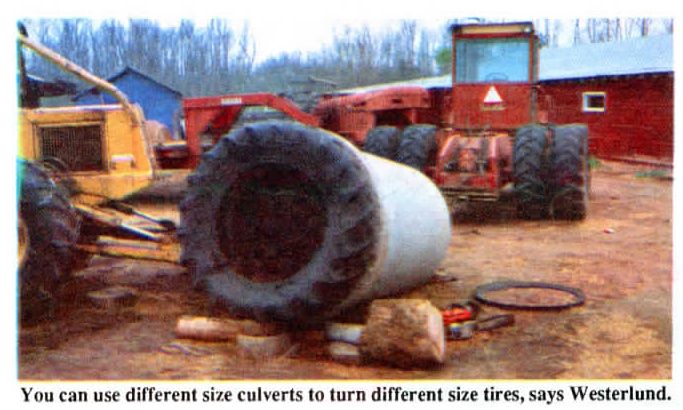 How to Turn a Tractor Tire Inside Out