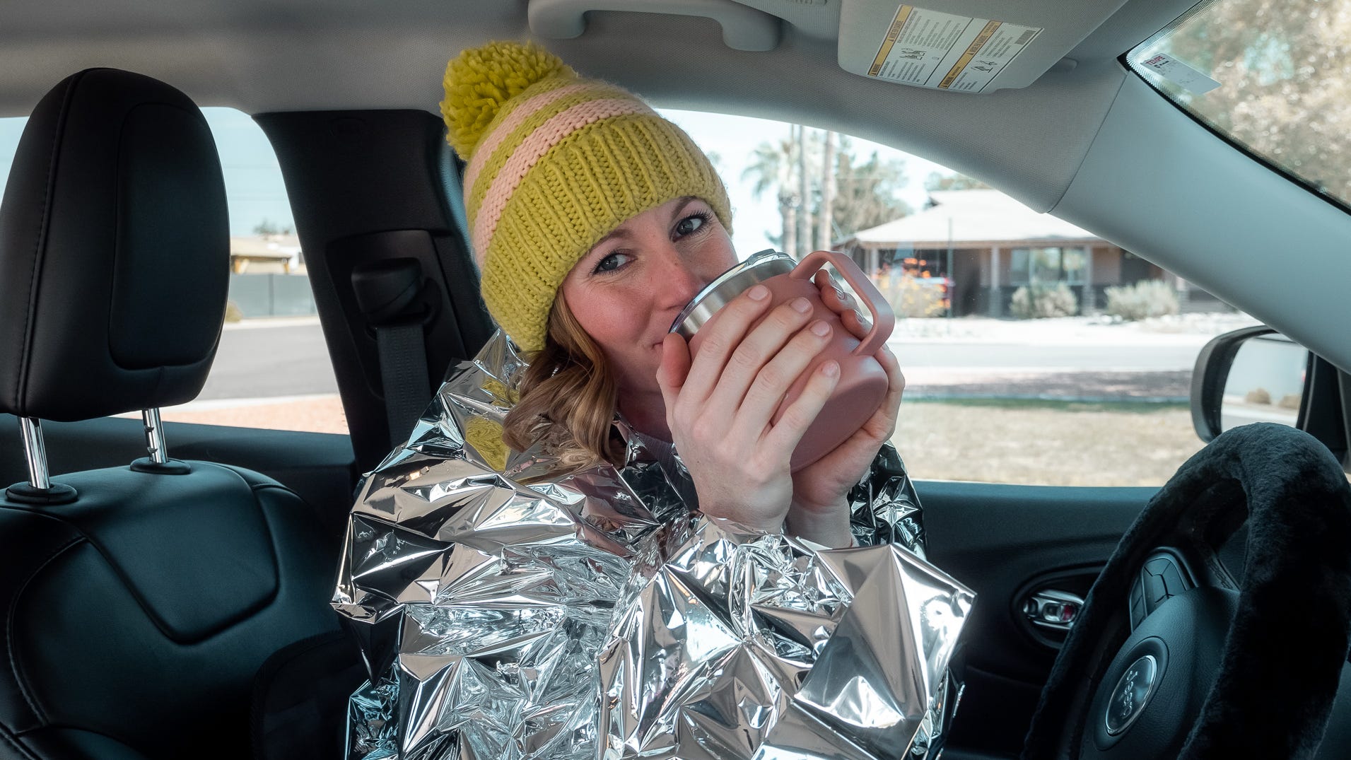 How to Stay Warm in Your Car